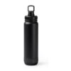 ψηλό μπουκάλι θερμός 650ml 650ml μαύρο_printiq.gr