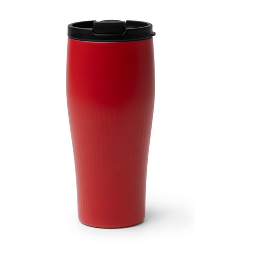 ψηλό ποτήρι καφέ θερμός 500ml 500ml κόκκινο_printiq.gr