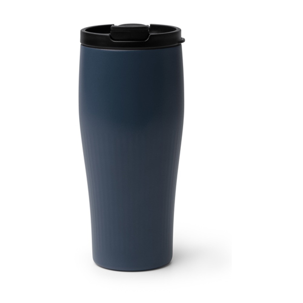 ψηλό ποτήρι καφέ θερμός 500ml 500ml μπλε σκούρο_printiq.gr