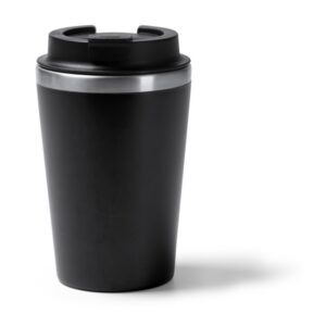 travel ποτήρι καφέ 350ml 350ml μαύρο_printiq.gr