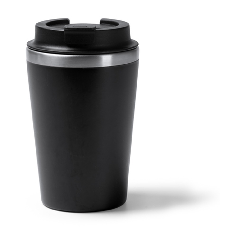 travel ποτήρι καφέ 350ml 350ml μαύρο_printiq.gr