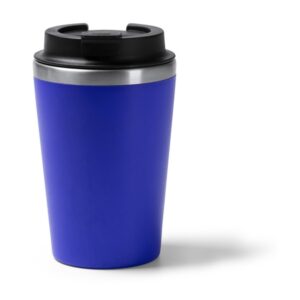 travel ποτήρι καφέ 350ml 350ml μπλε ρουά_printiq.gr