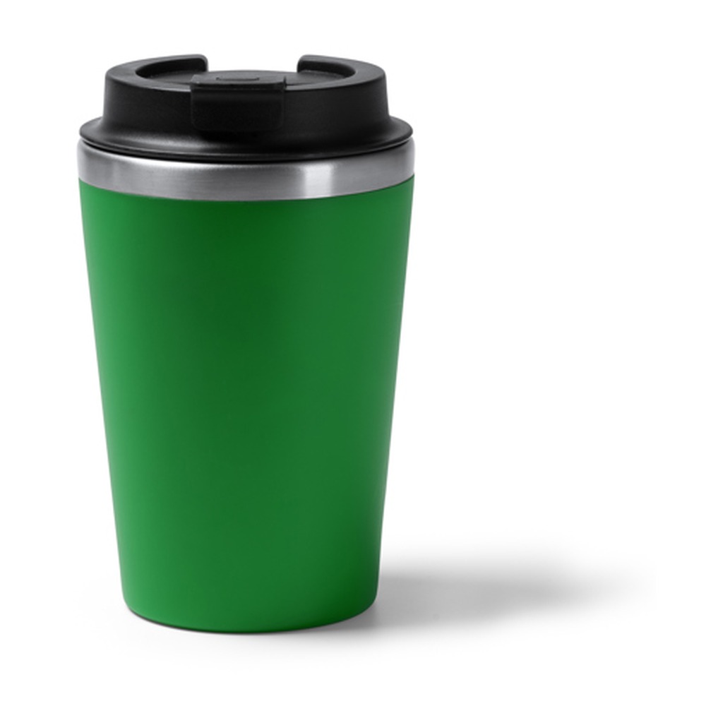 travel ποτήρι καφέ 350ml 350ml πράσινο_printiq.gr
