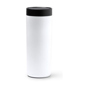 travel ποτήρι καφέ θερμός 500ml 500ml λευκό_printiq.gr