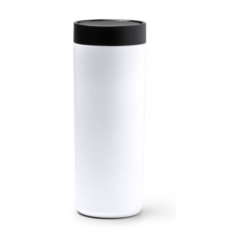 travel ποτήρι καφέ θερμός 500ml 500ml λευκό_printiq.gr