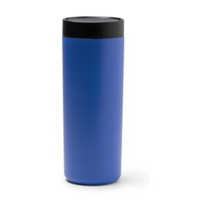 travel ποτήρι καφέ θερμός 500ml 500ml μπλε ρουά_printiq.gr