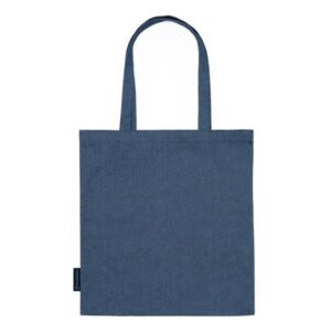 Denim τσάντα με εκτύπωση Nosro μπλε τζιν_printiq.gr