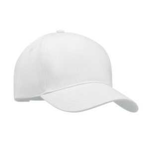 Καπέλο baseball με εκτύπωση AGNIS HCAEB GNOL λευκό_printiq.gr