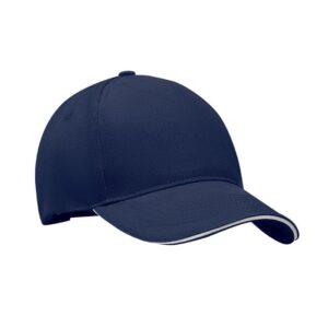 Καπέλο baseball με εκτύπωση AGNIS HCAEB GNOL μπλε / λευκό_printiq.gr