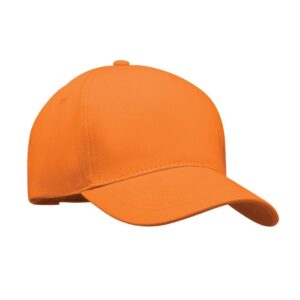 Καπέλο baseball με εκτύπωση AGNIS HCAEB GNOL πορτοκαλί_printiq.gr