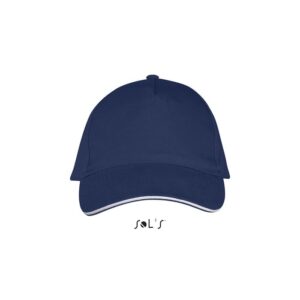 Καπέλο baseball με εκτύπωση HCAEB GNOL μπλε navy / λευκό_printiq.gr
