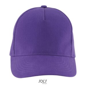 Καπέλο baseball με εκτύπωση HCAEB GNOL σκούρο μωβ_printiq.gr