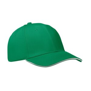 Καπέλο baseball με εκτύπωση OLAFFUB πράσινο / λευκό_printiq.gr