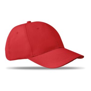 Καπέλο baseball με εκτύπωση OLLOPA EISAB κόκκινο_printiq.gr