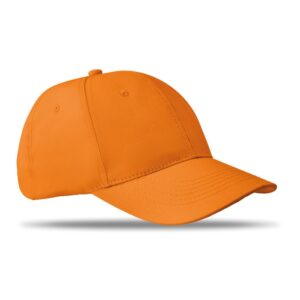 Καπέλο baseball με εκτύπωση OLLOPA EISAB πορτοκαλί_printiq.gr