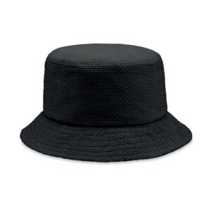 Καπέλο bucket με εκτύπωση +ALOGLIB μαύρο_printiq.gr