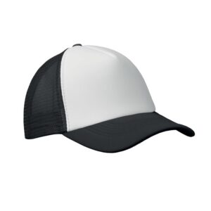 Καπέλο trucker με εκτύπωση ELBBUB λευκό / μαύρο_printiq.gr