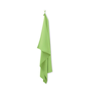 Πετσέτα γυμναστηρίου μικροϊνών 100x150cm lime_printiq.gr