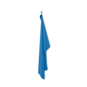 Πετσέτα γυμναστηρίου μικροϊνών 70x120cm μπλε ρουά_printiq.gr