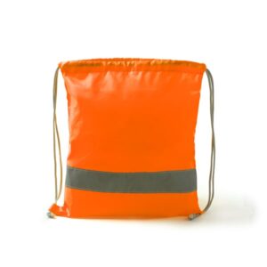 Πουγκί με εκτύπωση Rubal πορτοκαλί fluor_printiq.gr