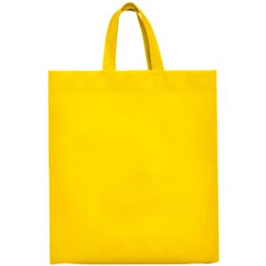 Τσάντα non woven με εκτύπωση Ekal κίτρινο_printiq.gr