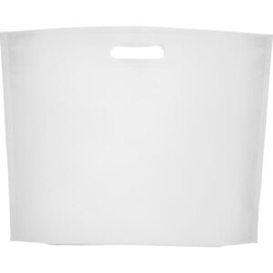 Τσάντα non woven με εκτύπωση Naeco λευκό_printiq.gr