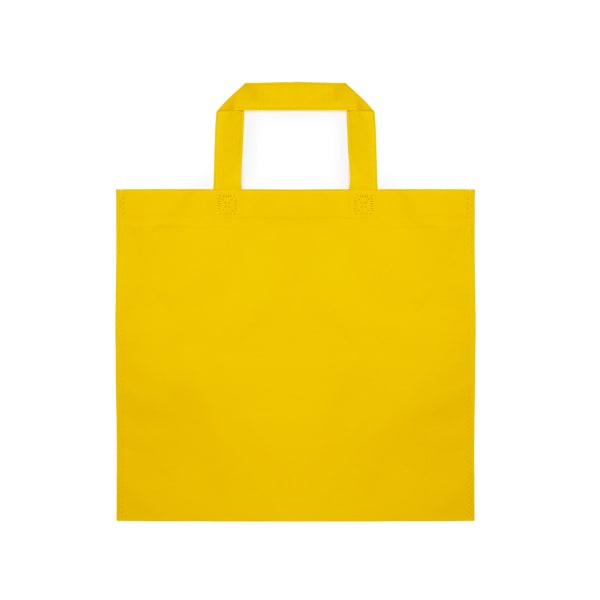 Τσάντα non woven με εκτύπωση Nedob κίτρινο_printiq.gr