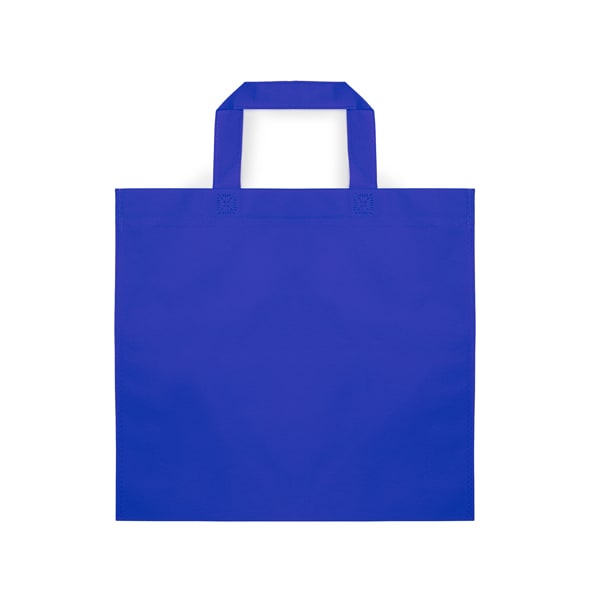 Τσάντα non woven με εκτύπωση Nedob μπλε ρουά_printiq.gr