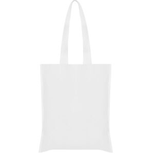 Τσάντα non woven με εκτύπωση Tserc λευκό_printiq.gr
