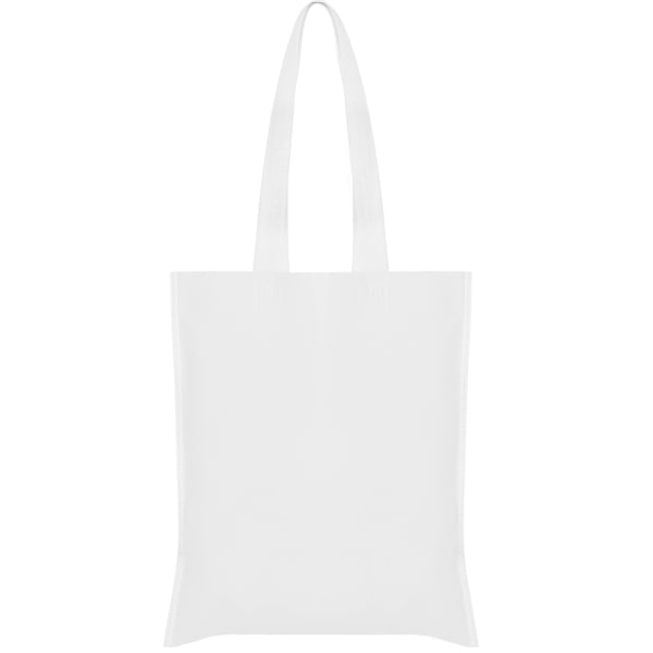 Τσάντα non woven με εκτύπωση Tserc λευκό_printiq.gr