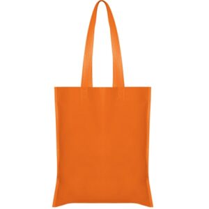Τσάντα non woven με εκτύπωση Tserc πορτοκαλί_printiq.gr