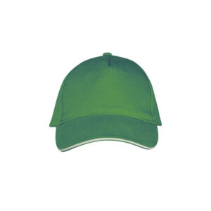 Καπέλο baseball με εκτύπωση HCAEB GNOL πράσινο kelly / λευκό_printiq.gr