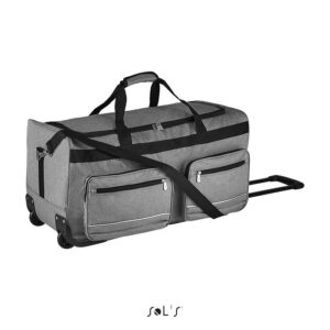 Βαλίτσα Ταξιδίου REGAYOV γκρι μελανζέ_printiq.gr