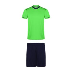 Αγωνιστική Εμφάνιση με Εκτύπωση DETINU fluor green/navy blue_printiq.gr