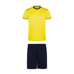Αγωνιστική Εμφάνιση με Εκτύπωση DETINU yellow/navy blue_printiq.gr