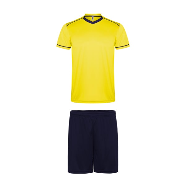 Αγωνιστική Εμφάνιση με Εκτύπωση DETINU yellow/navy blue_printiq.gr