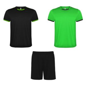 Αγωνιστική Εμφάνιση με Εκτύπωση GNICAR lime/black_printiq.gr