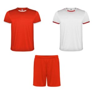 Αγωνιστική Εμφάνιση με Εκτύπωση GNICAR white/red_printiq.gr