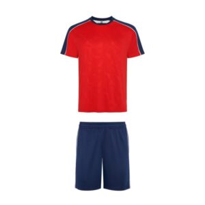 Αγωνιστική Εμφάνιση με Εκτύπωση NATIT red/navy blue_printiq.gr