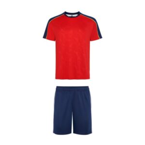 Αγωνιστική Εμφάνιση με Εκτύπωση NATIT red/navy blue/yellow_printiq.gr