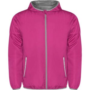 Αθλητικό Αντιανεμικό με Εκτύπωση OLEGNA fluor pink_printiq.gr