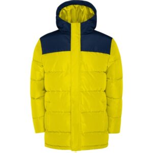 Αθλητικό Μπουφάν με Εκτύπωση NILLAT yellow/navy blue_printiq.gr