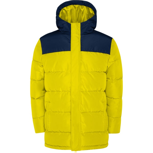 Αθλητικό Μπουφάν με Εκτύπωση NILLAT yellow/navy blue_printiq.gr