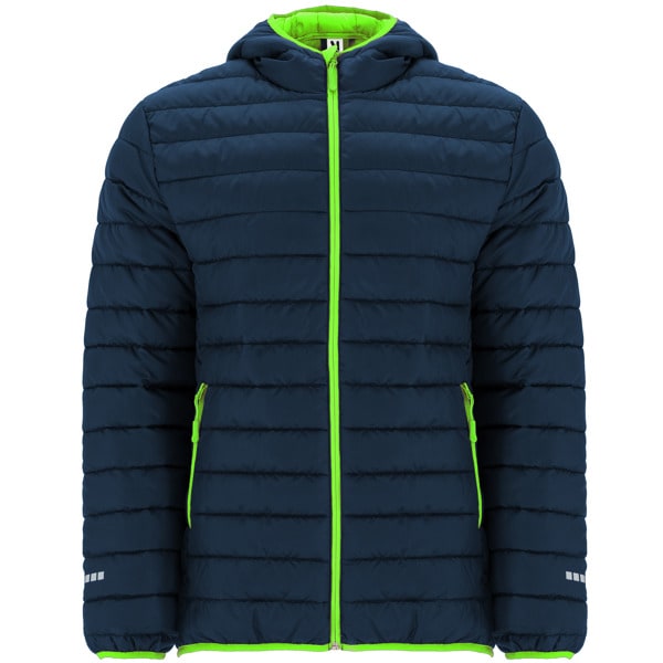 Αθλητικό Μπουφάν με Εκτύπωση TROPS YAWRON navy blue/fluor green_printiq.gr