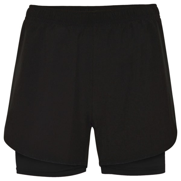 Αθλητικό Σορτς με Εκτύπωση SUNAL black/black_printiq.gr