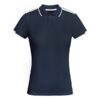 Γυναικείο Τεχνικό Polo με Εκτύπωση NAMOW LIMAT navy blue/white_printiq.gr