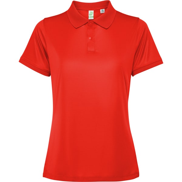 Γυναικείο Τεχνικό Polo με Εκτύπωση NAMOW OMROT κόκκινο_printiq.gr