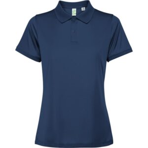 Γυναικείο Τεχνικό Polo με Εκτύπωση NAMOW OMROT μπλε σκούρο_printiq.gr