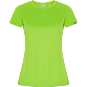 Γυναικείο Τεχνικό T-Shirt με Εκτύπωση NAMOW ALOMI fluor green_printiq.gr