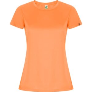 Γυναικείο Τεχνικό T-Shirt με Εκτύπωση NAMOW ALOMI fluor orange_printiq.gr